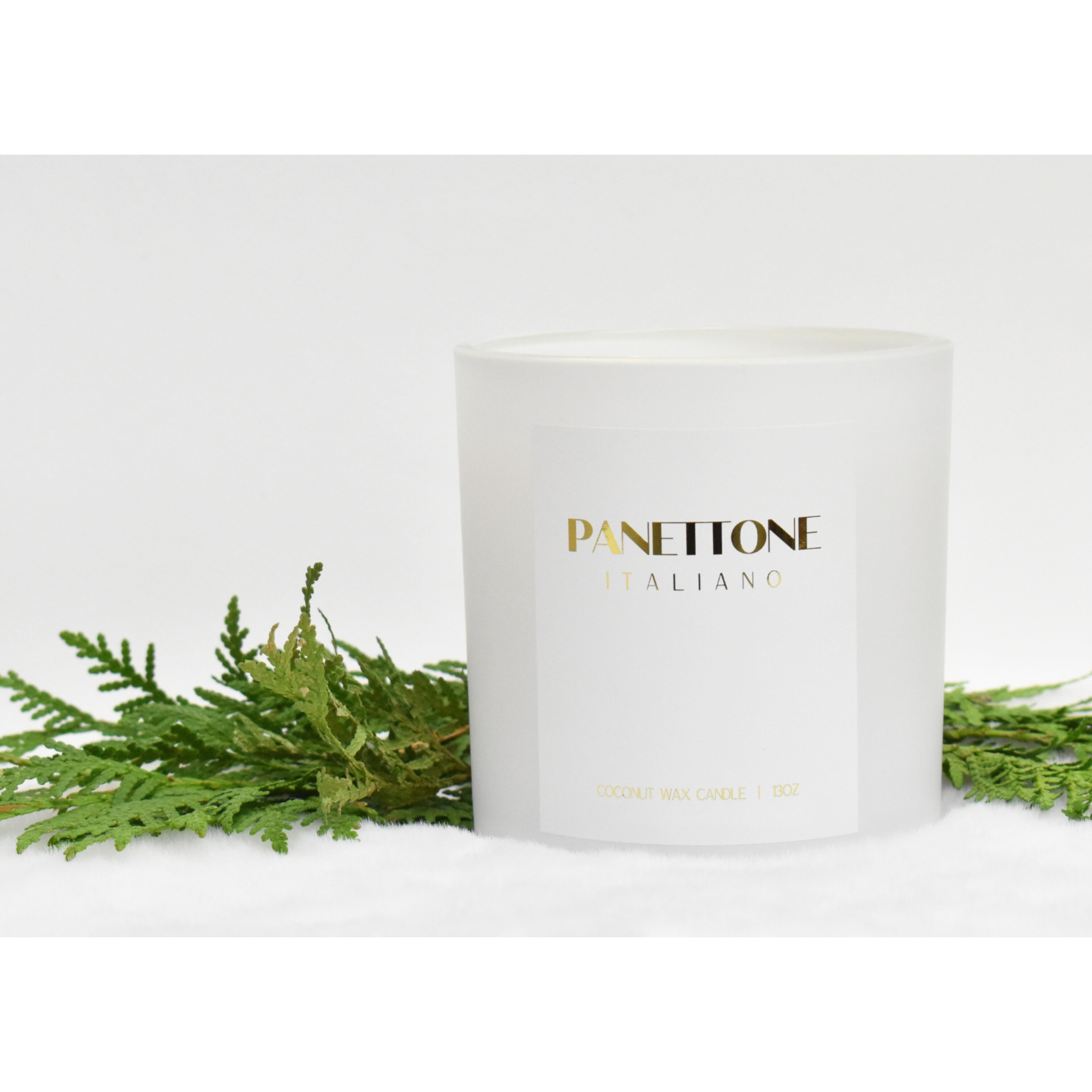 Panettone Italiano Candle - White