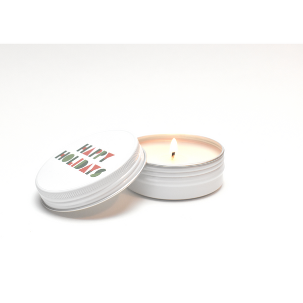 Christmas & Holiday Tin Candles