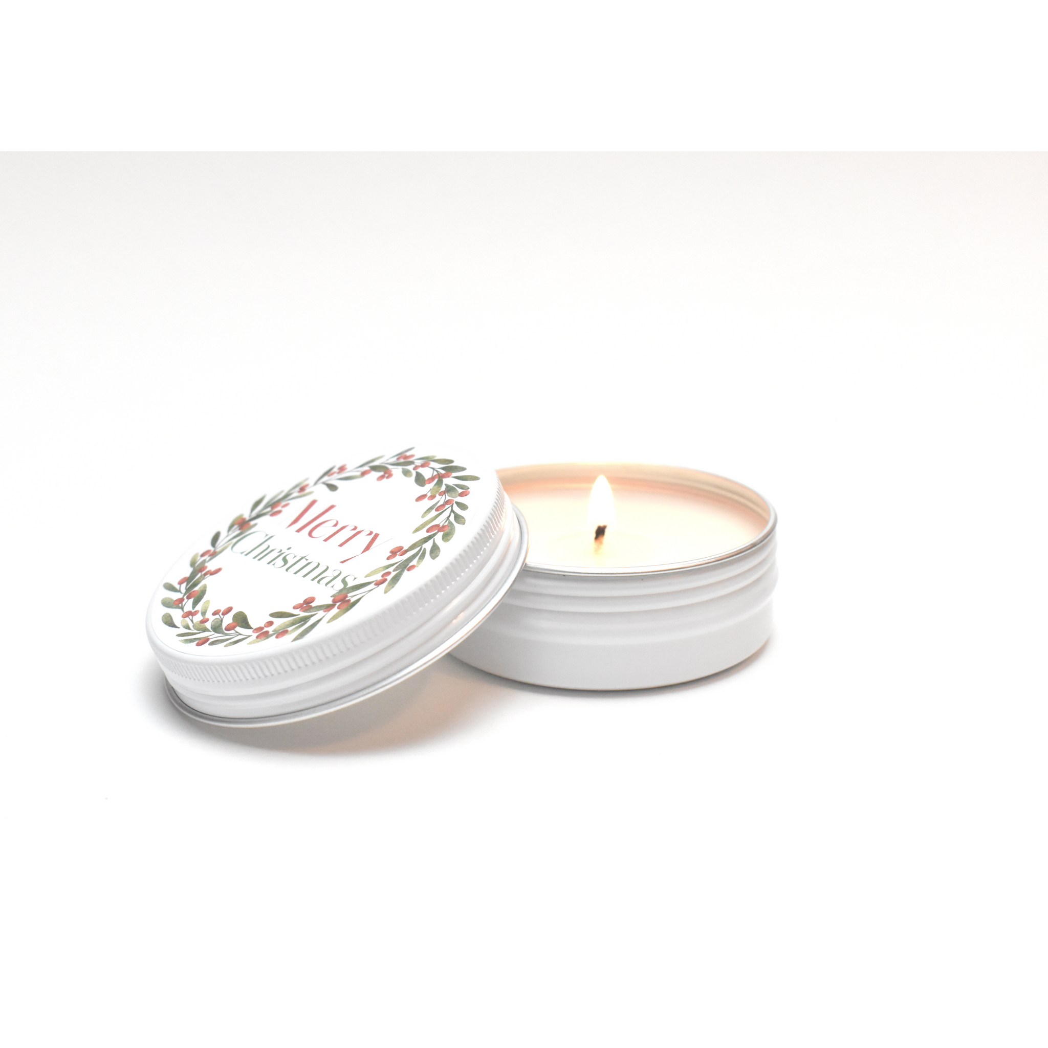 Christmas & Holiday Tin Candles