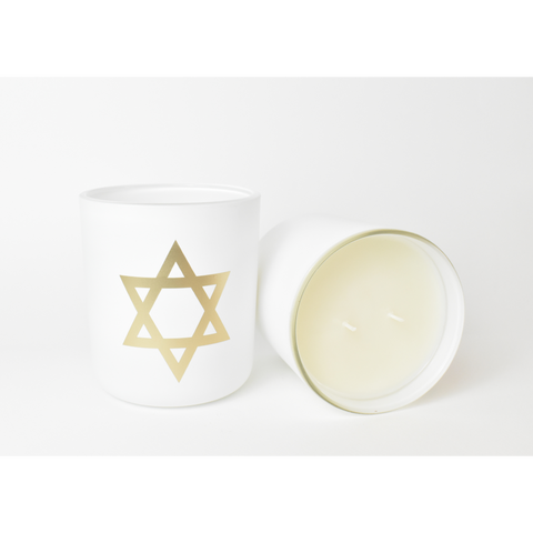 Star of David Candle